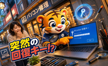 パソコンを起動したら「BitLocker回復キー」を入れろと言われた — 自分では何もしていないのに